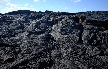 The lava fields of Santiago